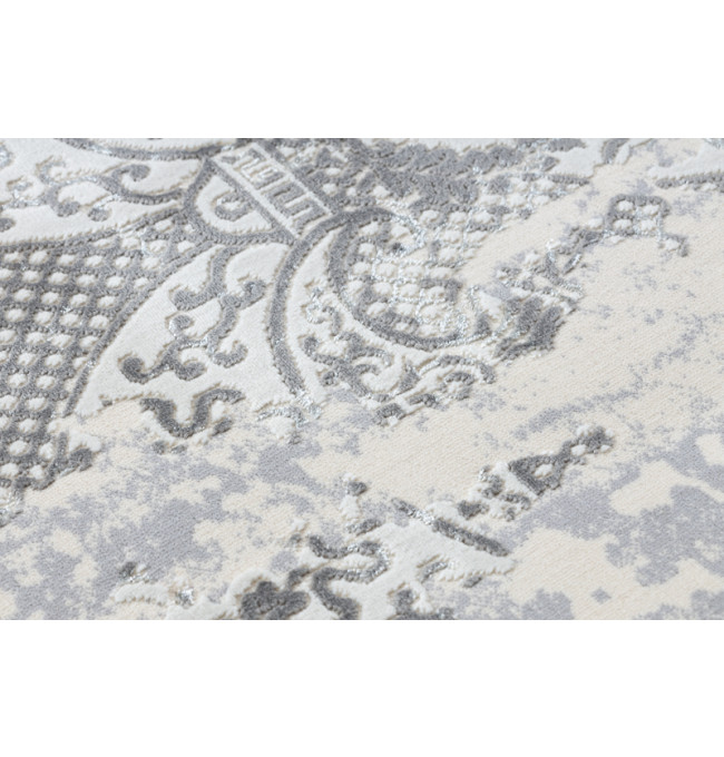 Koberec CORE W3824 Ornament Vintage - krém / šedý