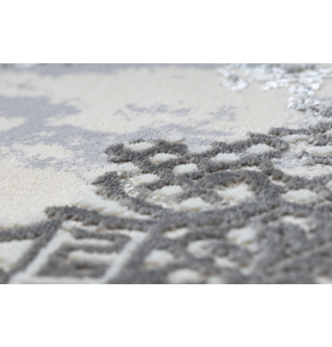 Koberec CORE W3824 Ornament Vintage - krém / šedý