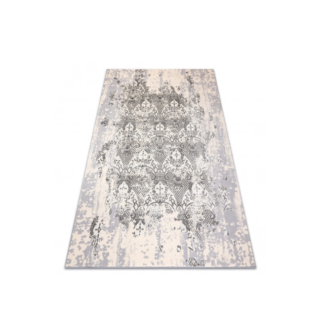 Koberec CORE W3824 Ornament Vintage - krém / šedý