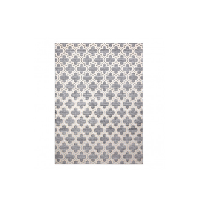 Koberec CORE W6764 Koniczyna marokánska Trellis - šedý / krém