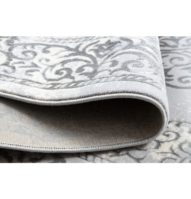 Koberec CORE W7161 Rozeta Vintage - šedý