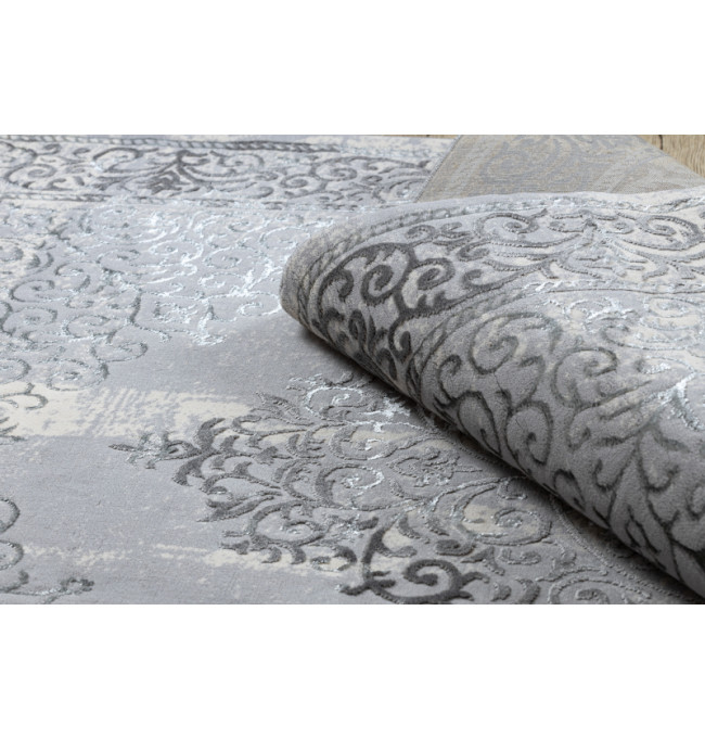 Koberec CORE W7161 Rozeta Vintage - šedý
