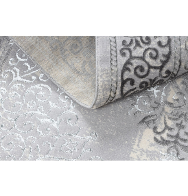 Koberec CORE W7161 Rozeta Vintage - šedý