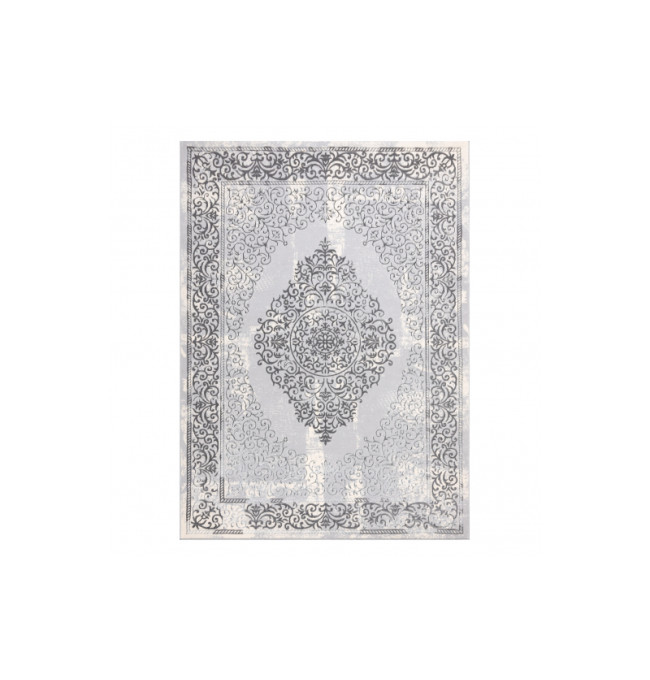 Koberec CORE W7161 Rozeta Vintage - šedý