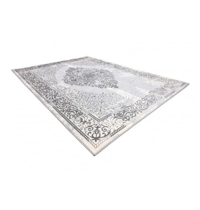 Koberec CORE W7161 Rozeta Vintage - šedý