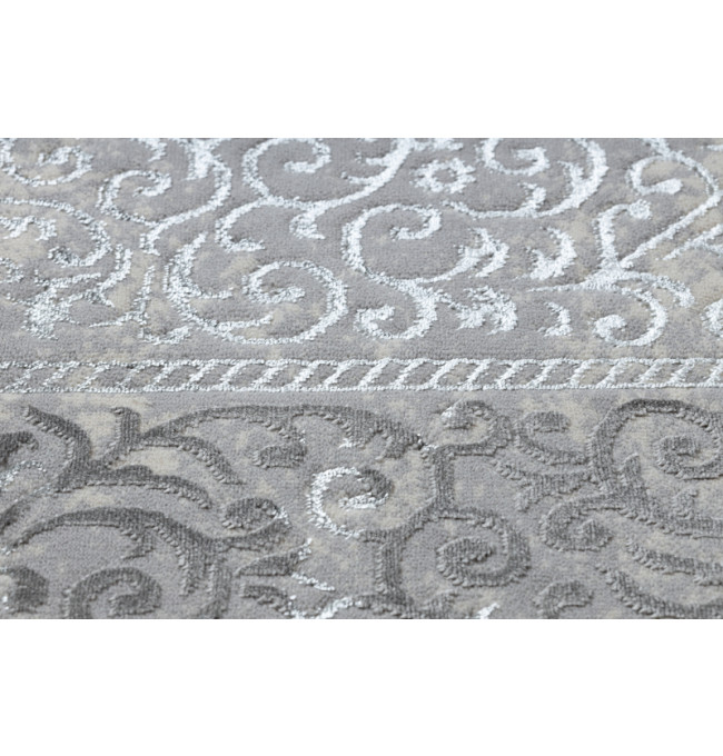 Koberec CORE W7161 Rozeta Vintage - šedý