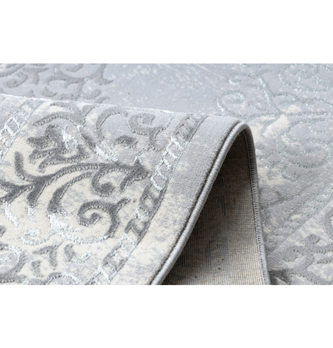Koberec CORE W7161 Rozeta Vintage - šedý