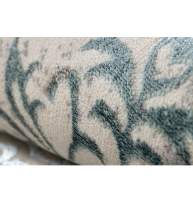 Koberec CORE W7161 Rozeta Vintage - světlomodrý / krém / šedý