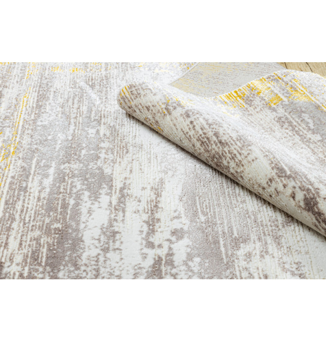 Koberec CORE W9775 Ramka - sloní kost / béžový