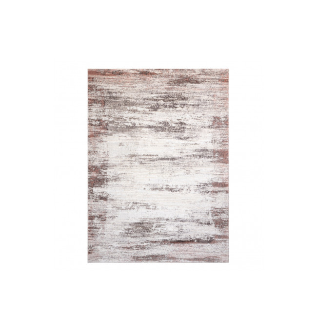 Koberec CORE W9775 Ramka - světlý béž / růžový