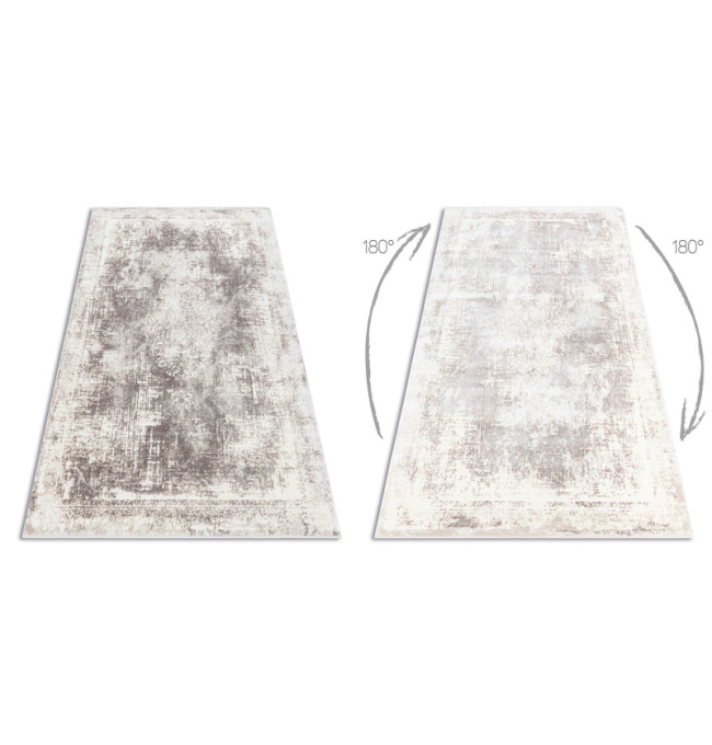 Koberec CORE W9784 Rozeta Vintage - béžový