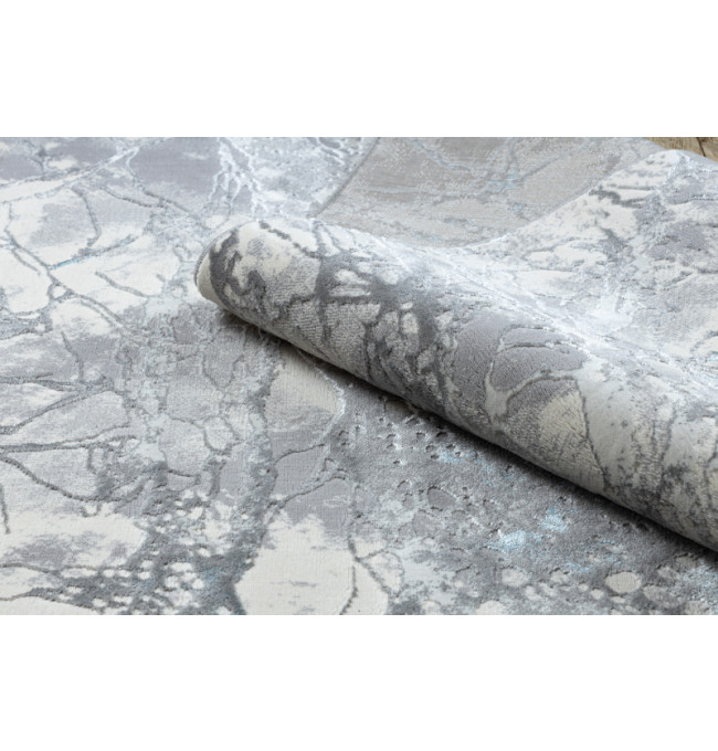 Koberec CORE W9789 Abstrakcia - šedý / modrý