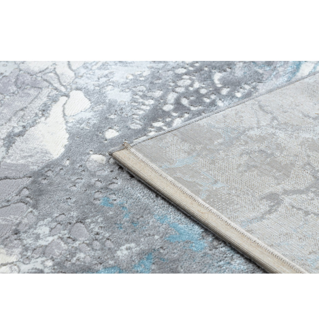 Koberec CORE W9789 Abstrakcia - šedý / modrý
