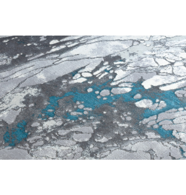 Koberec CORE W9789 Abstrakcia - šedý / modrý