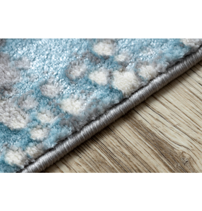 Koberec CORE W9789 Abstrakcia - šedý / modrý