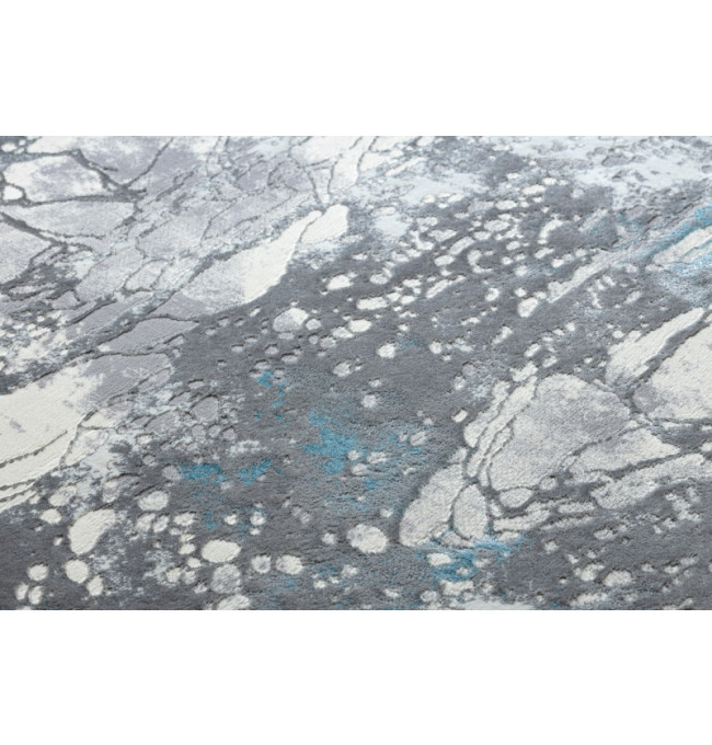 Koberec CORE W9789 Abstrakcia - šedý / modrý