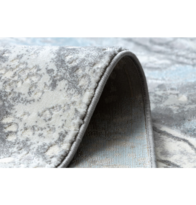 Koberec CORE W9789 Abstrakcia - šedý / modrý