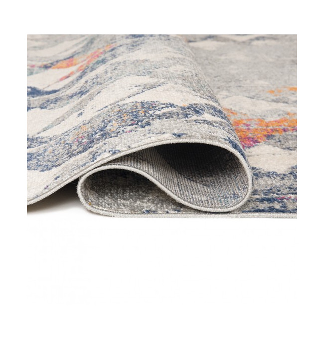 Koberec DENVER A021A FAA - šedý, bílý