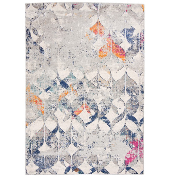 Koberec DENVER A021A FAA - šedý, bílý