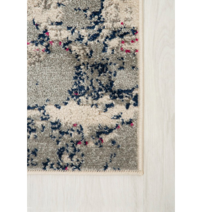 Koberec DENVER A024A FAA - tmavě šedý, oranžový