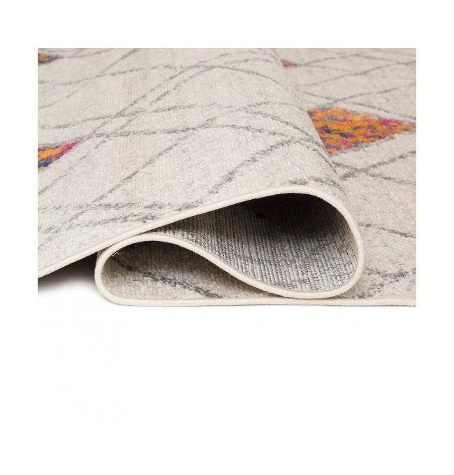 Koberec DENVER A892A FAA - bílý, oranžový