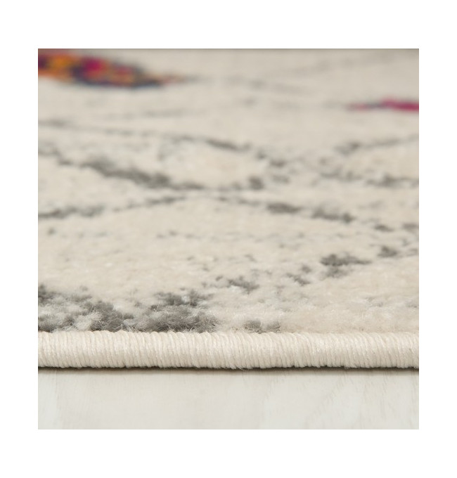 Koberec DENVER A892A FAA - bílý, oranžový