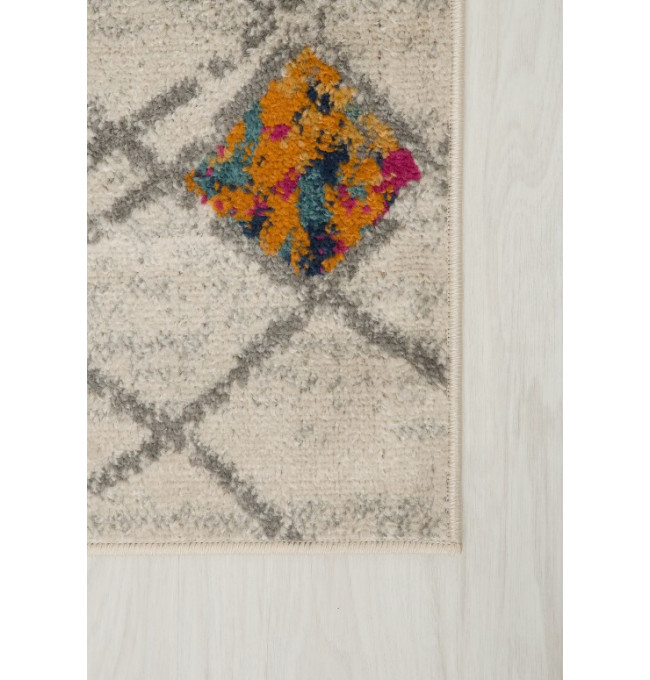 Koberec DENVER A892A FAA - bílý, oranžový