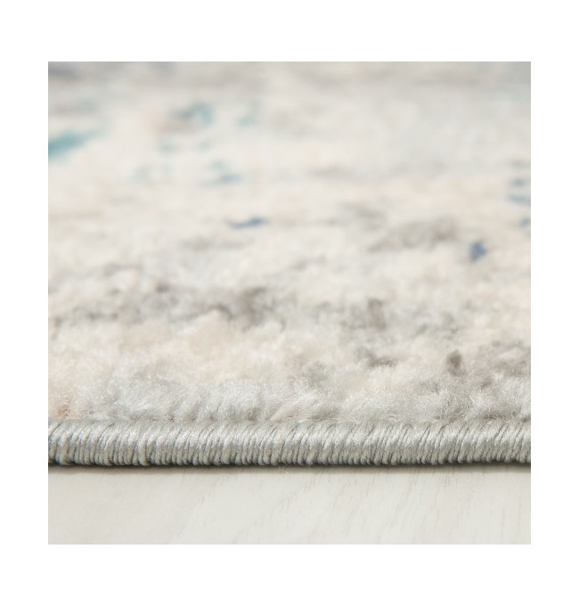 Koberec DENVER G029A FAA - bílý, tmavomodrý