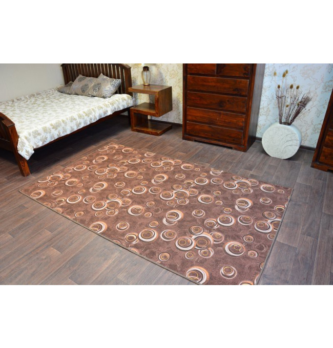 Koberec DROPS hnědý