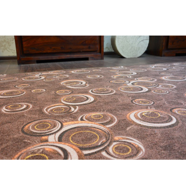 Koberec DROPS hnědý