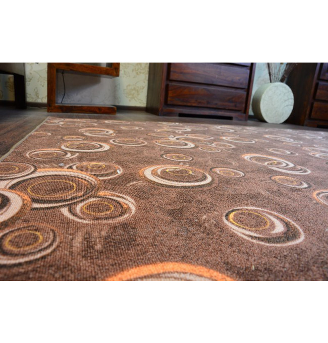 Koberec DROPS hnědý