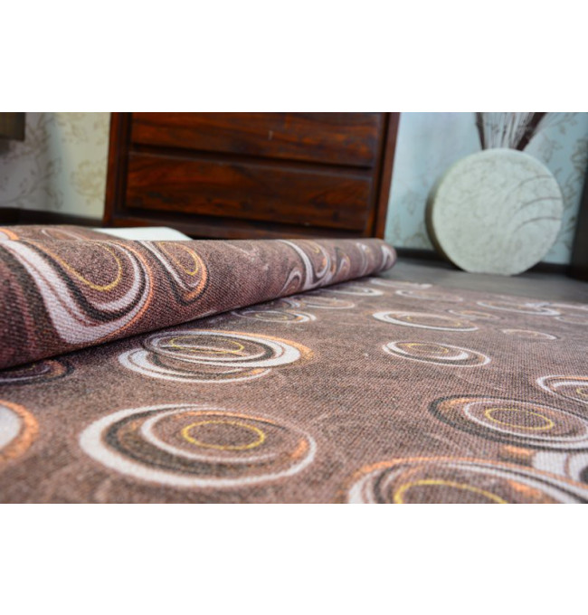 Koberec DROPS hnědý