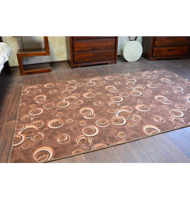 Koberec DROPS hnědý