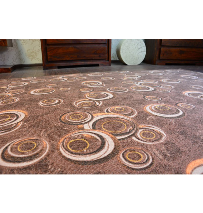 Koberec DROPS hnědý