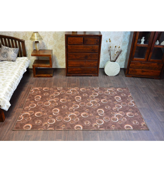 Koberec DROPS hnědý