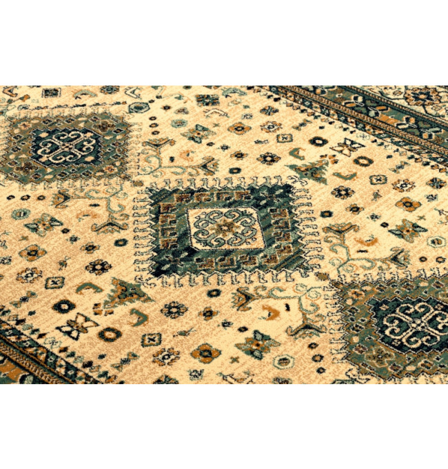 Koberec EDEN KAZAK Ornament smaragd zelený