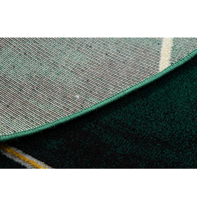Koberec EMERALD exkluzivní 1022 kruh - glamour, marmur, geometrický zelený/zlatý