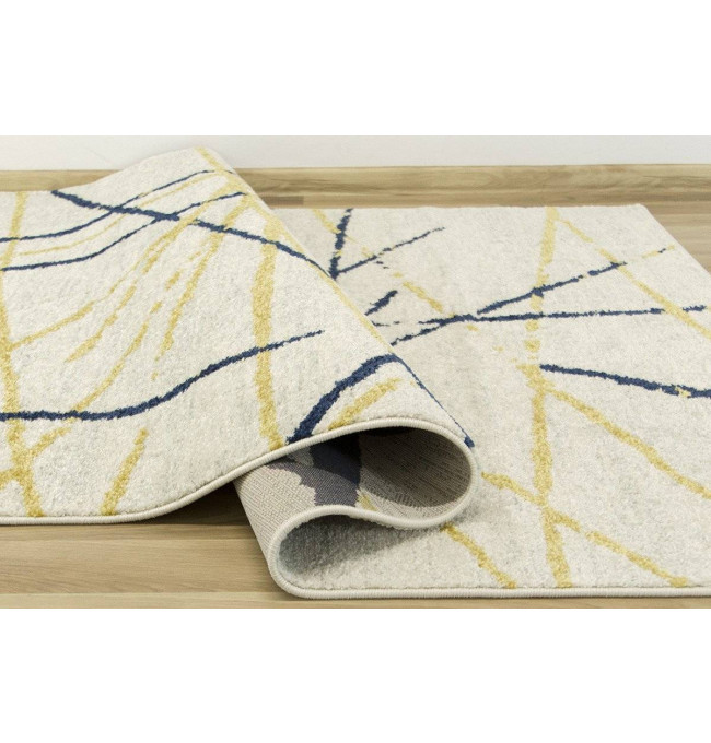 Koberec EMILY 2355A béžový/modrý