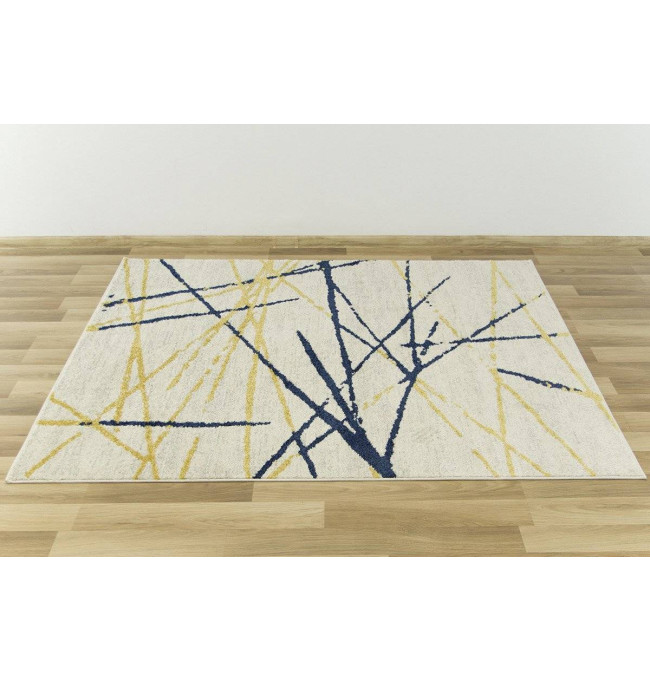 Koberec EMILY 2355A béžový/modrý