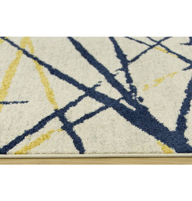 Koberec EMILY 2355A béžový/modrý