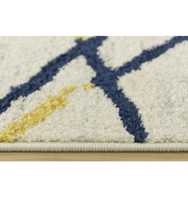 Koberec EMILY 2355A béžový/modrý