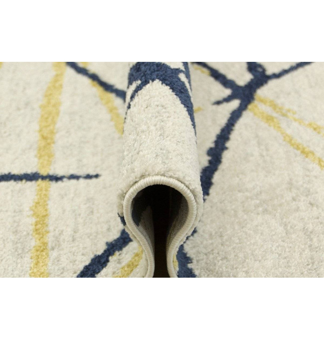 Koberec EMILY 2355A béžový/modrý