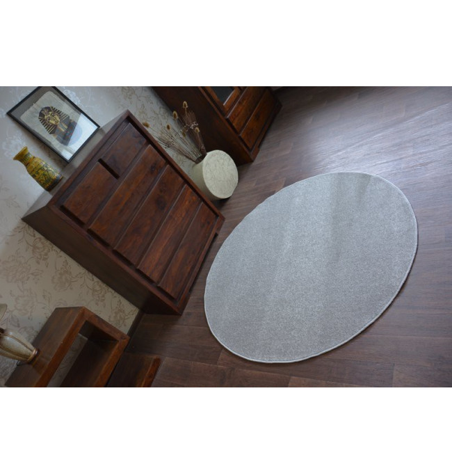 Koberec ETON stříbrný kruh