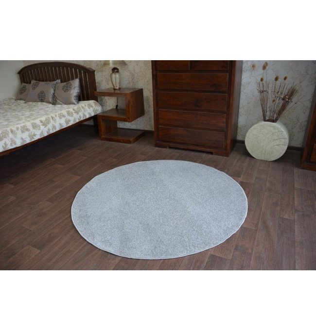 Koberec ETON stříbrný kruh