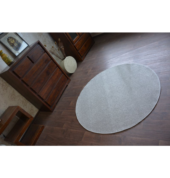Koberec ETON stříbrný kruh