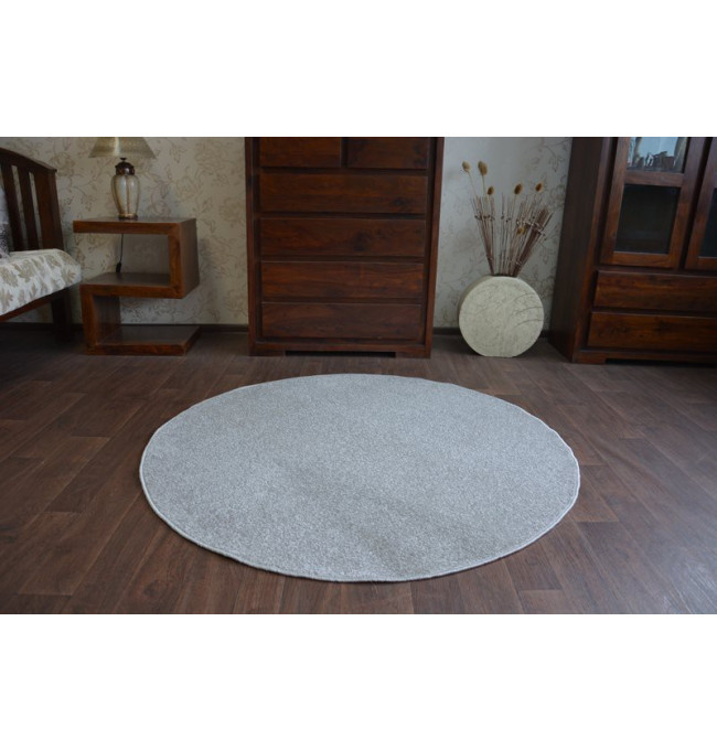 Koberec ETON stříbrný kruh