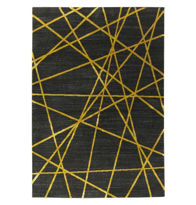 Koberec FESTIVAL 2731A zlatý / černý