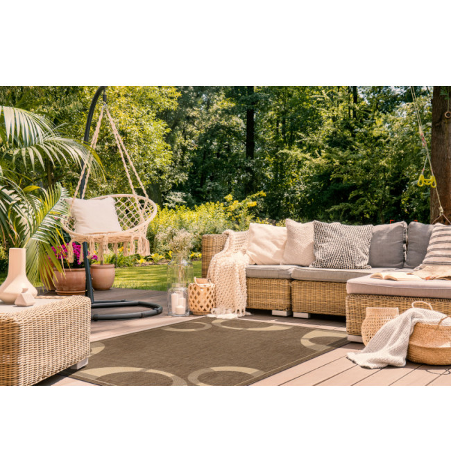 Koberec Floorlux sizal 20078 Coffee/mais