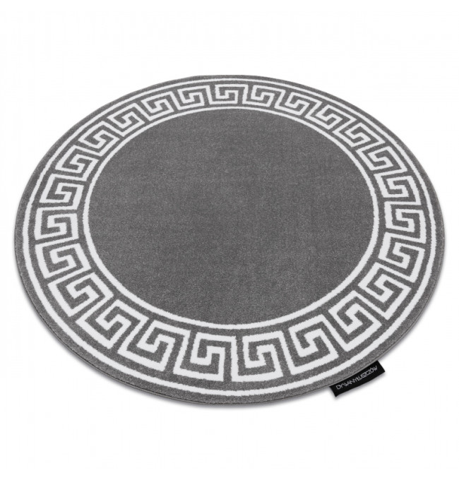Koberec HAMPTON Grecos kruh šedý