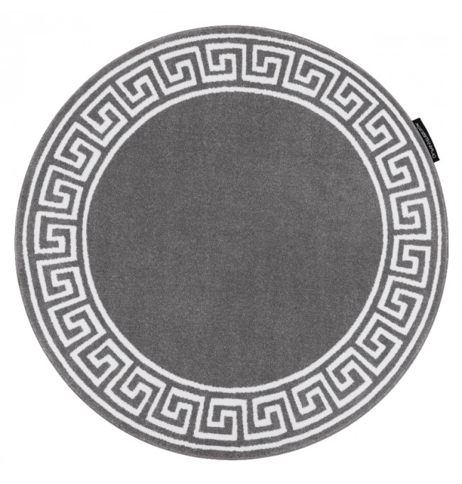 Koberec HAMPTON Grecos kruh šedý